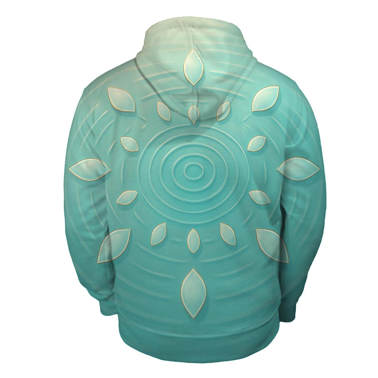 Still Water Mandala Reflection pullover hoodies