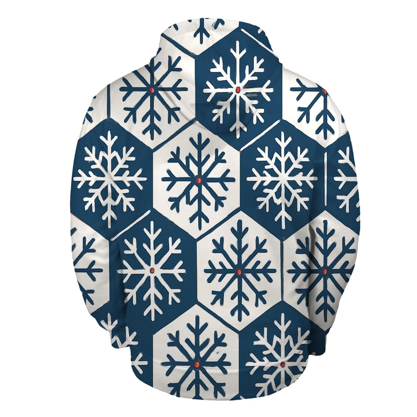 Snowflake Constellation Tessellation lightweight hoodies