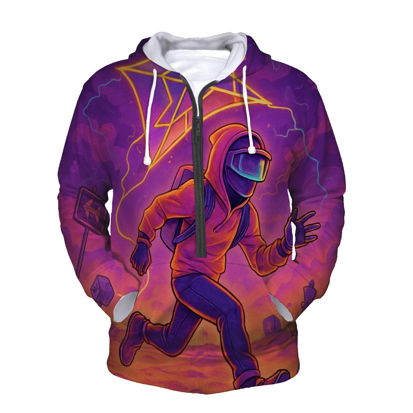 Paradox Kite Over The Neon Dunes hoodie designs