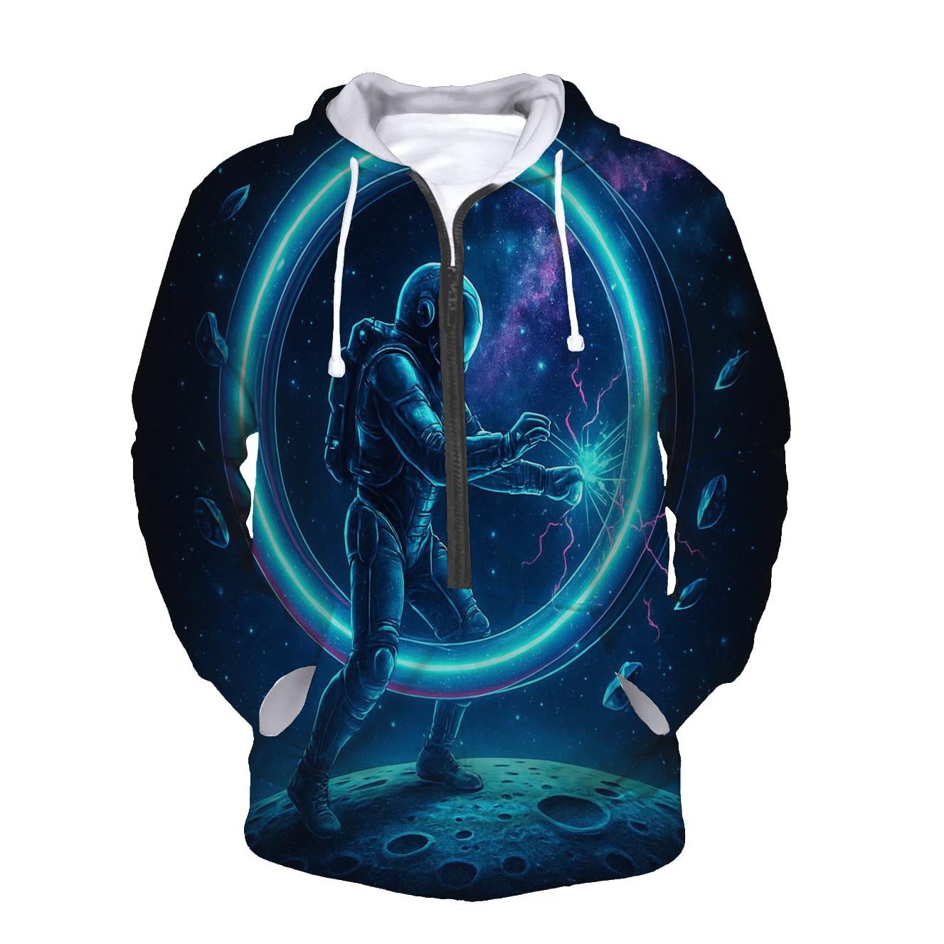 Aurora Engine Over The Silent Moon lightweight hoodies