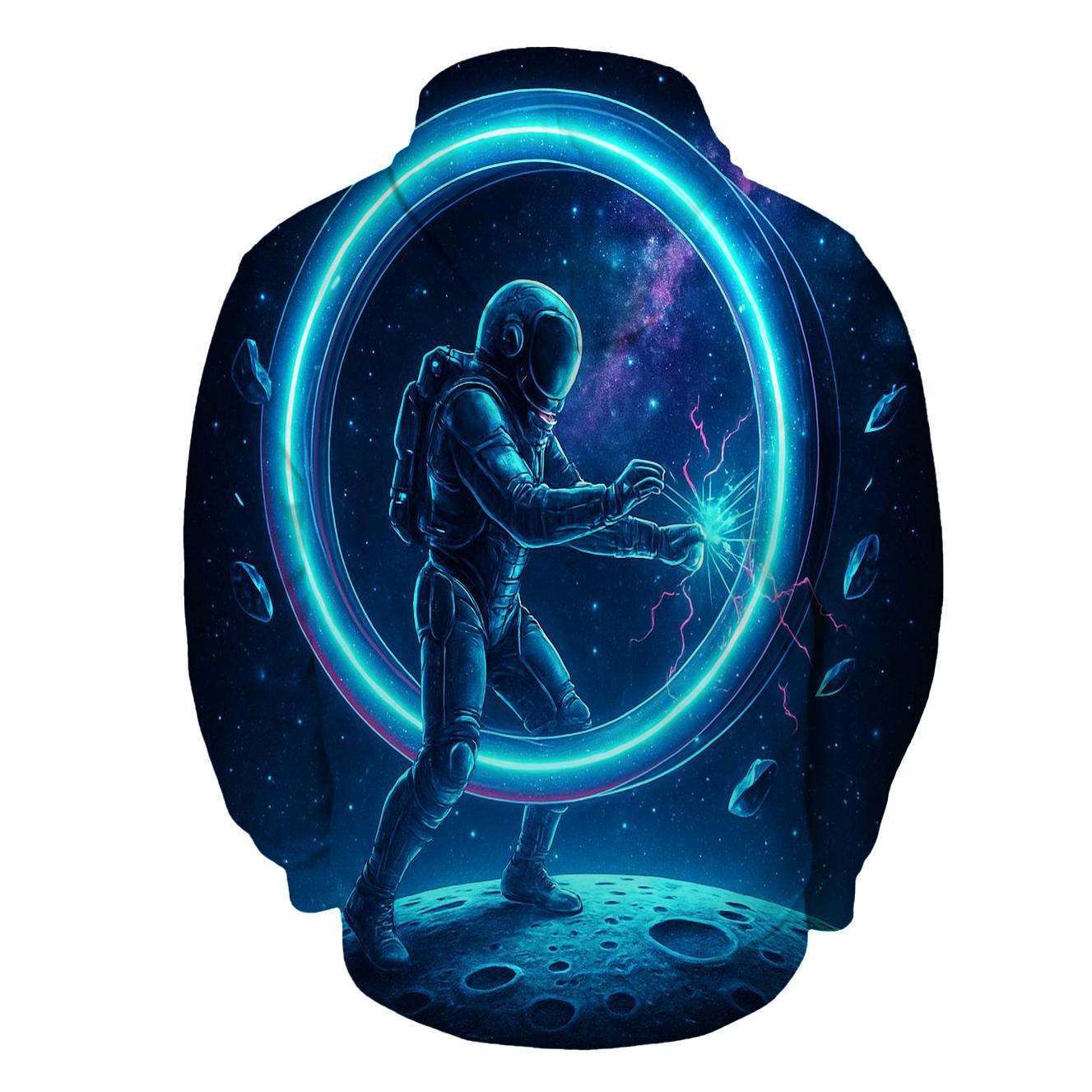 Aurora Engine Over The Silent Moon lightweight hoodies