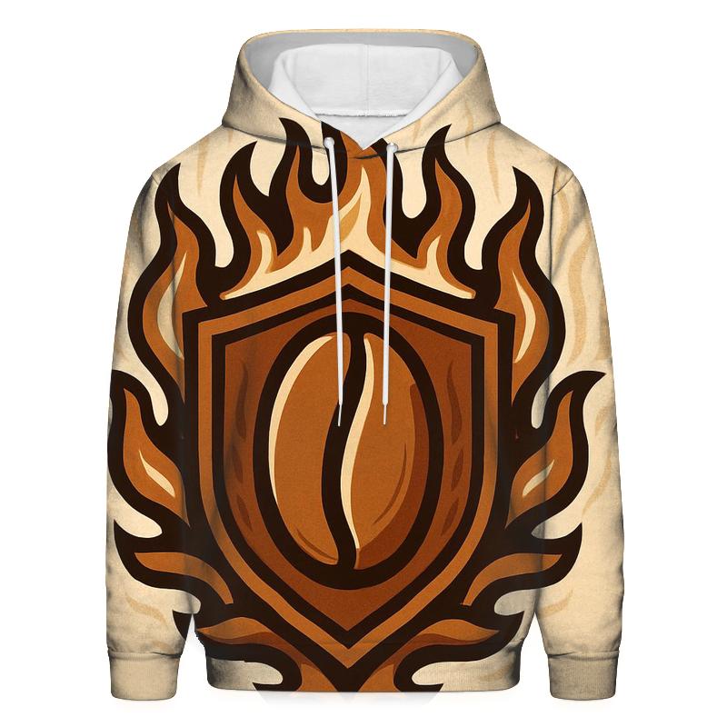 Roaster Flame Crest premium hoodies