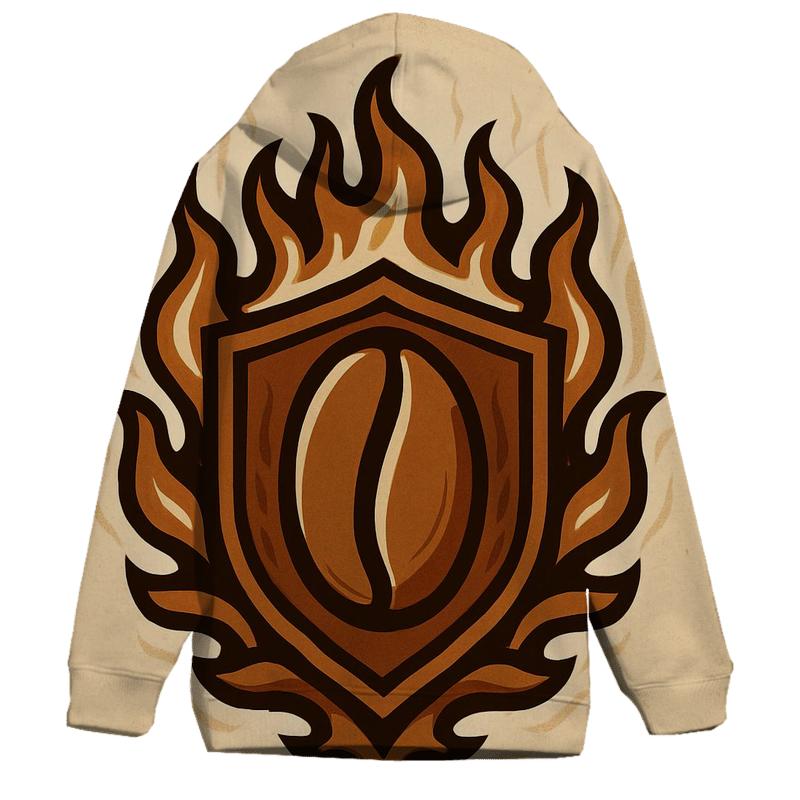 Roaster Flame Crest premium hoodies