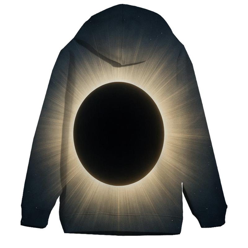 Eclipse Corona Petal Halos premium hoodies