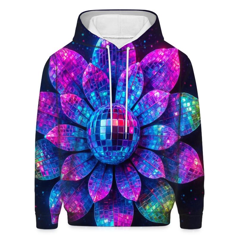 Disco Petal Radiance lightweight hoodies
