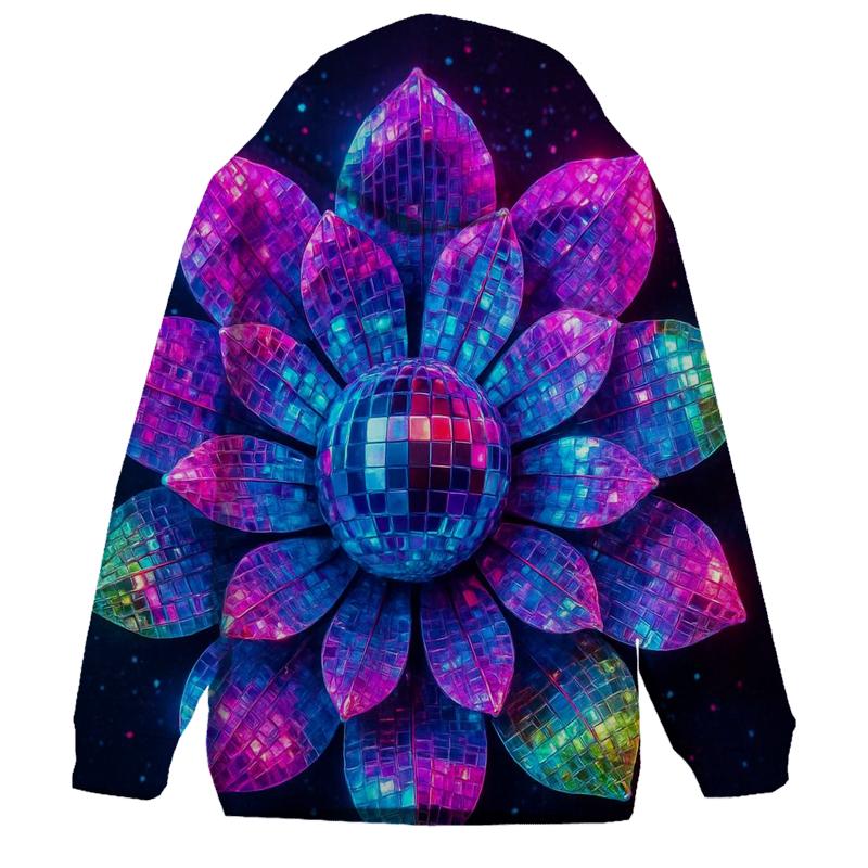Disco Petal Radiance lightweight hoodies