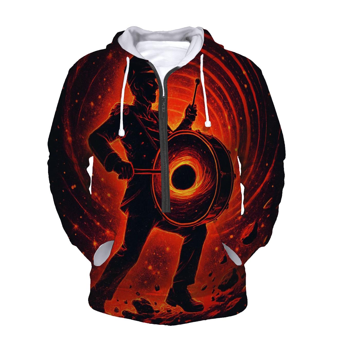 Black Hole Drumline Parade lightweight hoodies