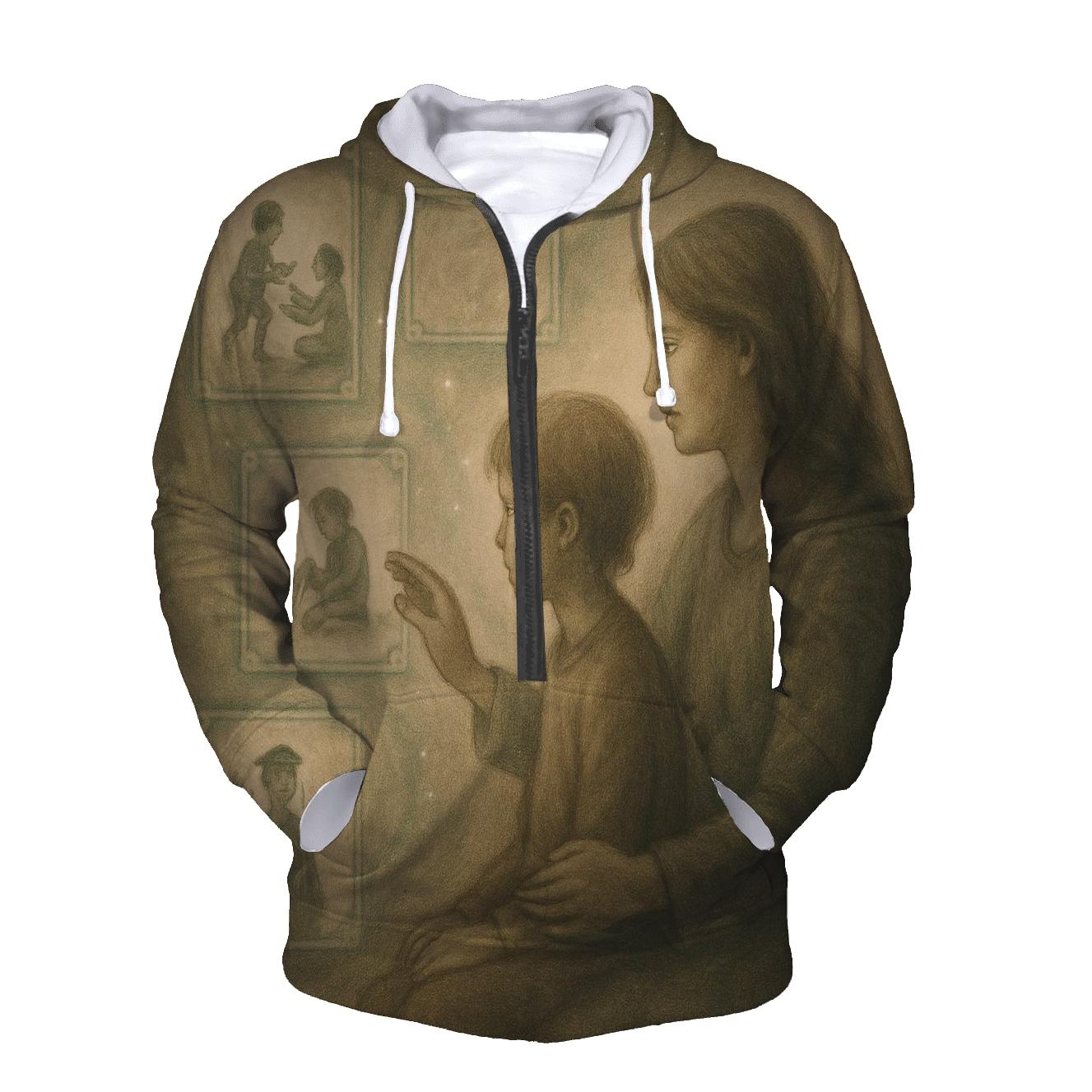 The Invisible Archive A Mothers Memory Holding Every Version Of You graphic hoodies