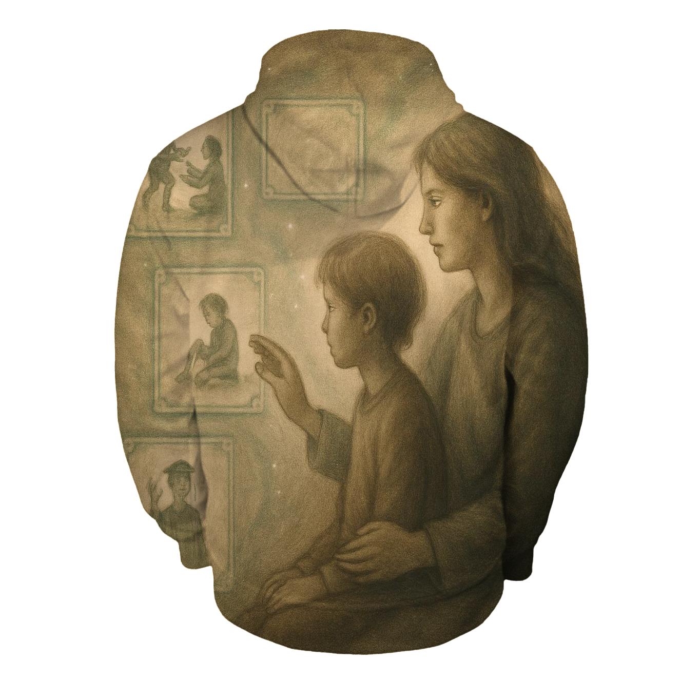 The Invisible Archive A Mothers Memory Holding Every Version Of You graphic hoodies