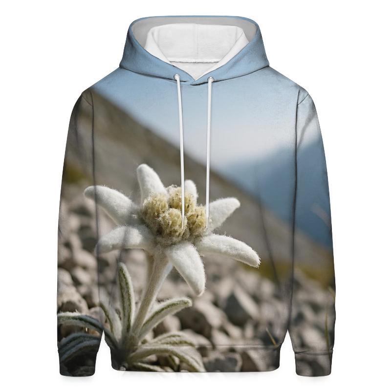 Edelweiss On Alpine Limestone Scree hoodie trends