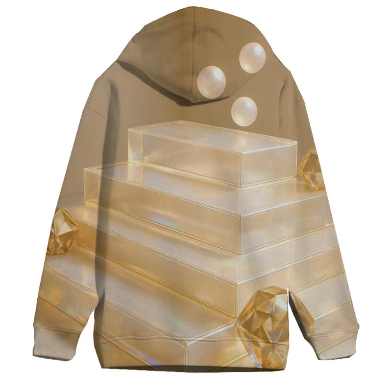 Champagne Prism Terrace hoodie trends