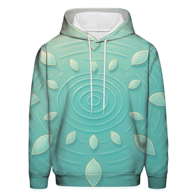 Still Water Mandala Reflection hoodie trends