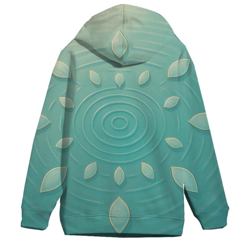 Still Water Mandala Reflection hoodie trends
