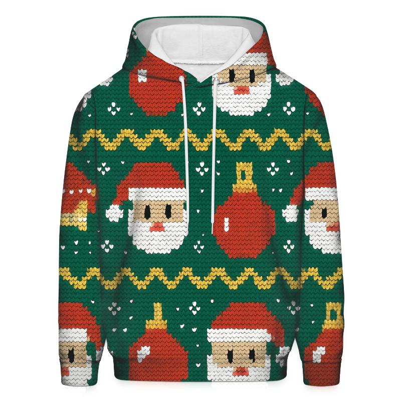 Tinsel Turbo Arcade Knit Design pullover hoodies