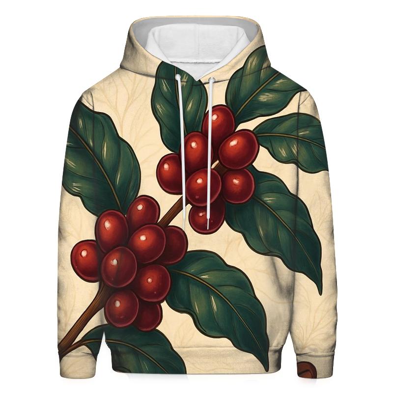 Cherry Branch Luster pullover hoodies