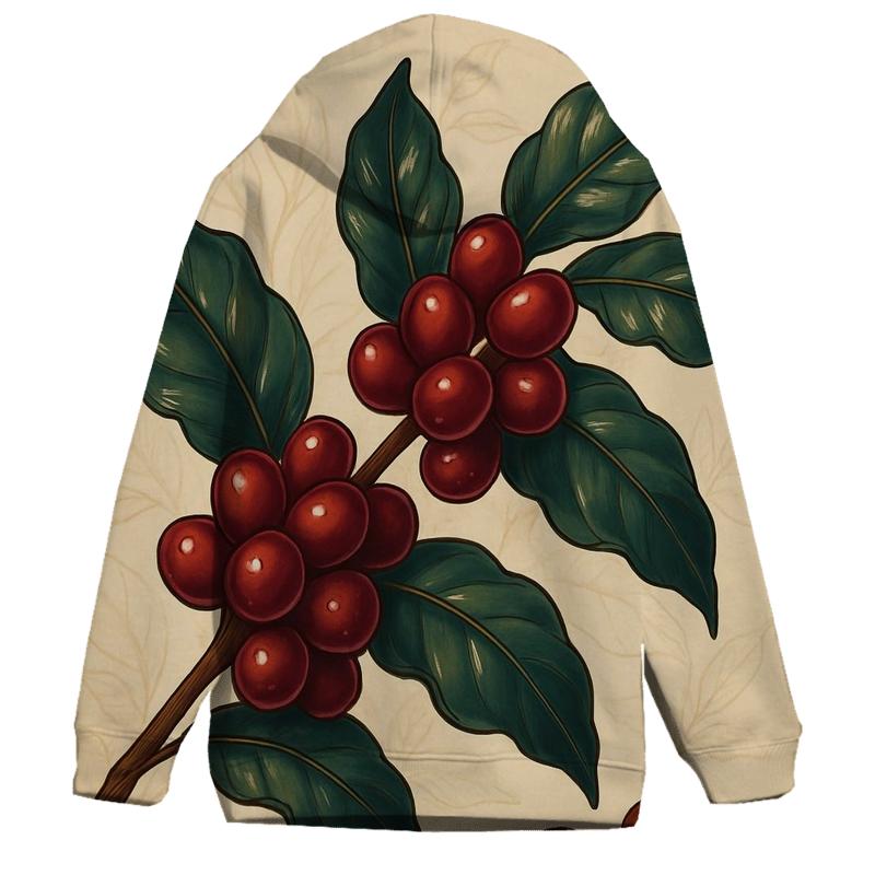 Cherry Branch Luster pullover hoodies