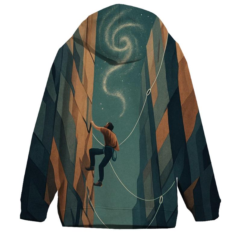 Gravity Well Rock Climbing Study heavyweight hoodies