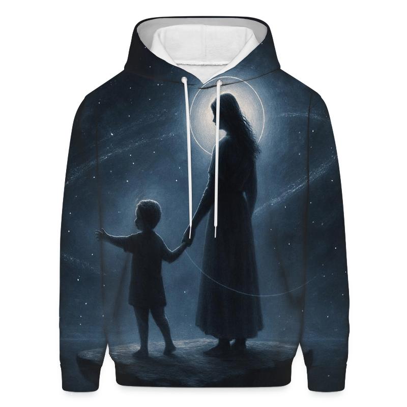 Her Quiet Gravity The Love That Keeps A Life In Orbit heavyweight hoodies