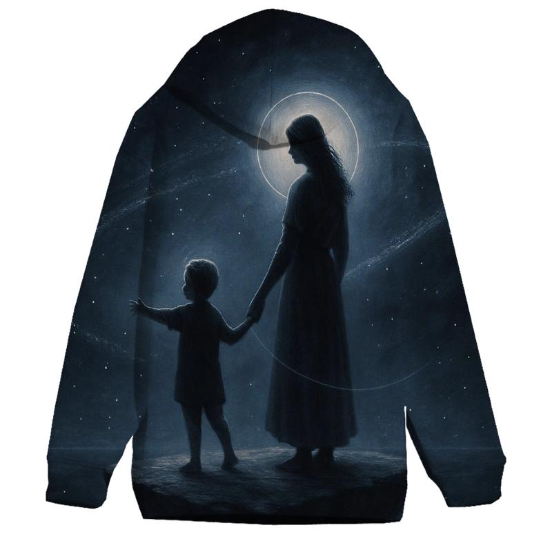 Her Quiet Gravity The Love That Keeps A Life In Orbit heavyweight hoodies