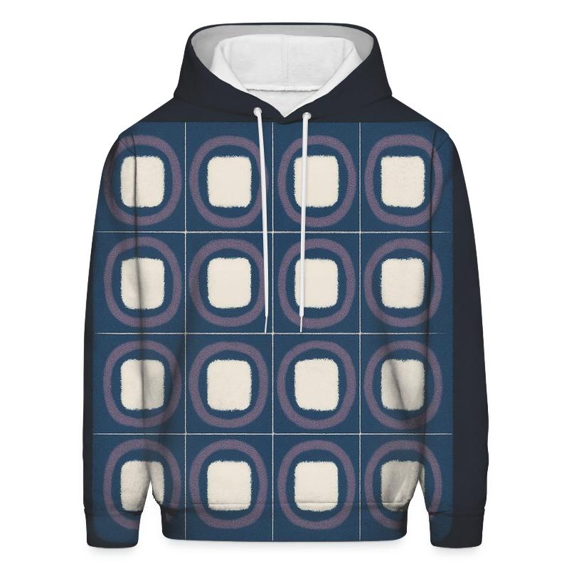 Itajime Eclipse Clamp Grid pullover hoodies