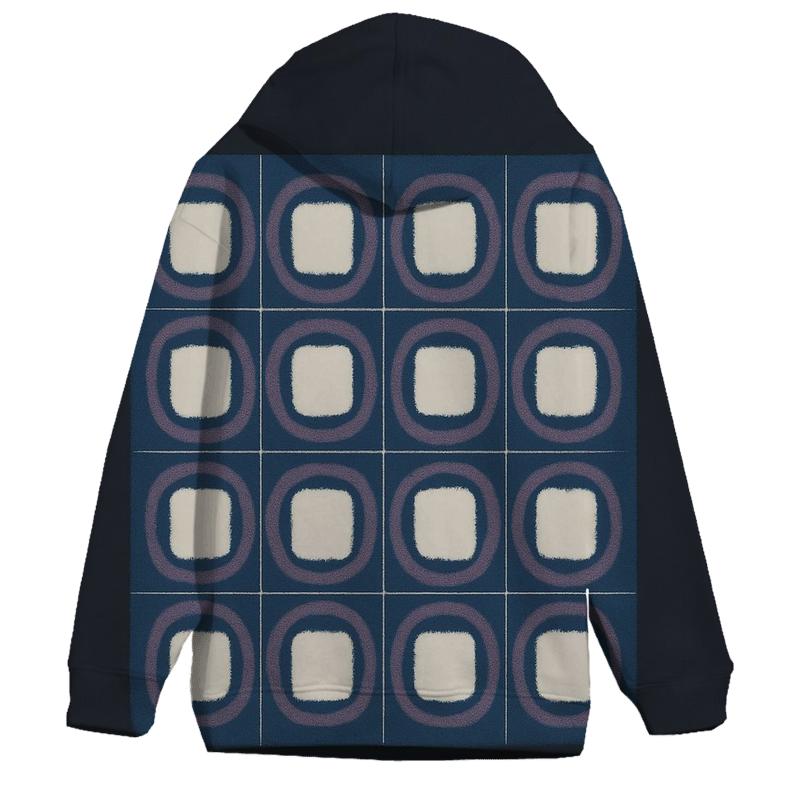 Itajime Eclipse Clamp Grid pullover hoodies