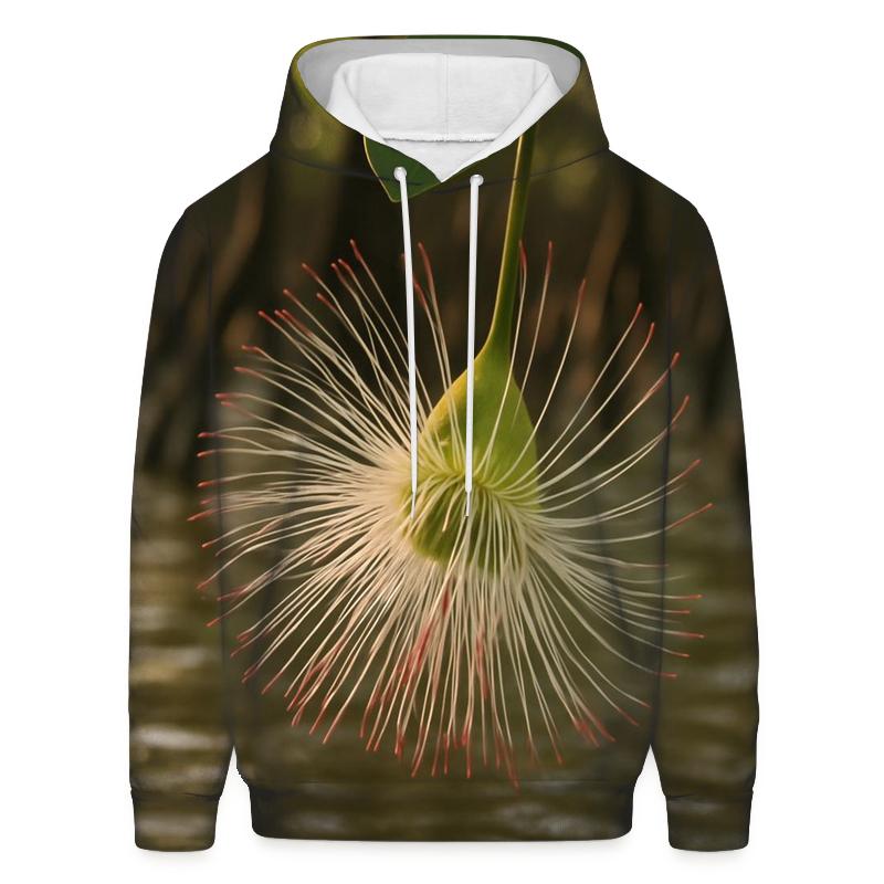 Mangrove Apple Blossom In Brackish Estuary heavyweight hoodies
