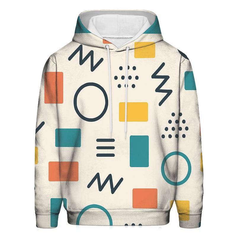 Memphis Space Station Tiles hoodie trends