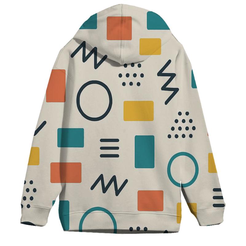 Memphis Space Station Tiles hoodie trends