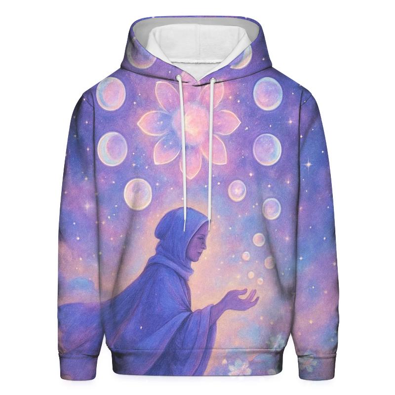 Garden Of Orbiting Glass Moons embroidered hoodies