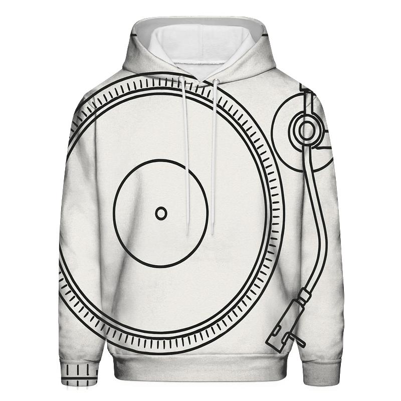 Mono Turntable Blueprint designer hoodies