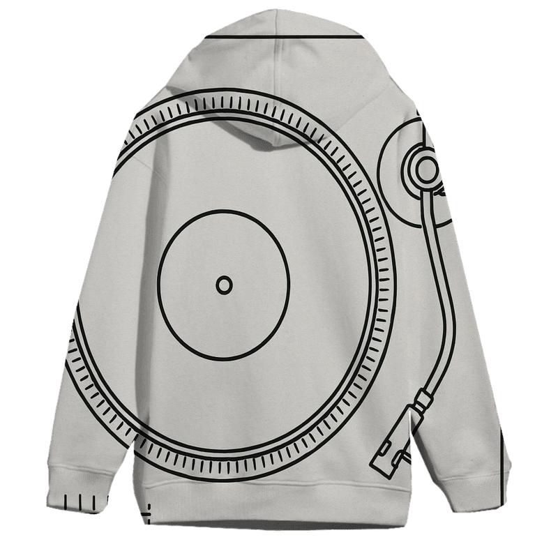Mono Turntable Blueprint designer hoodies