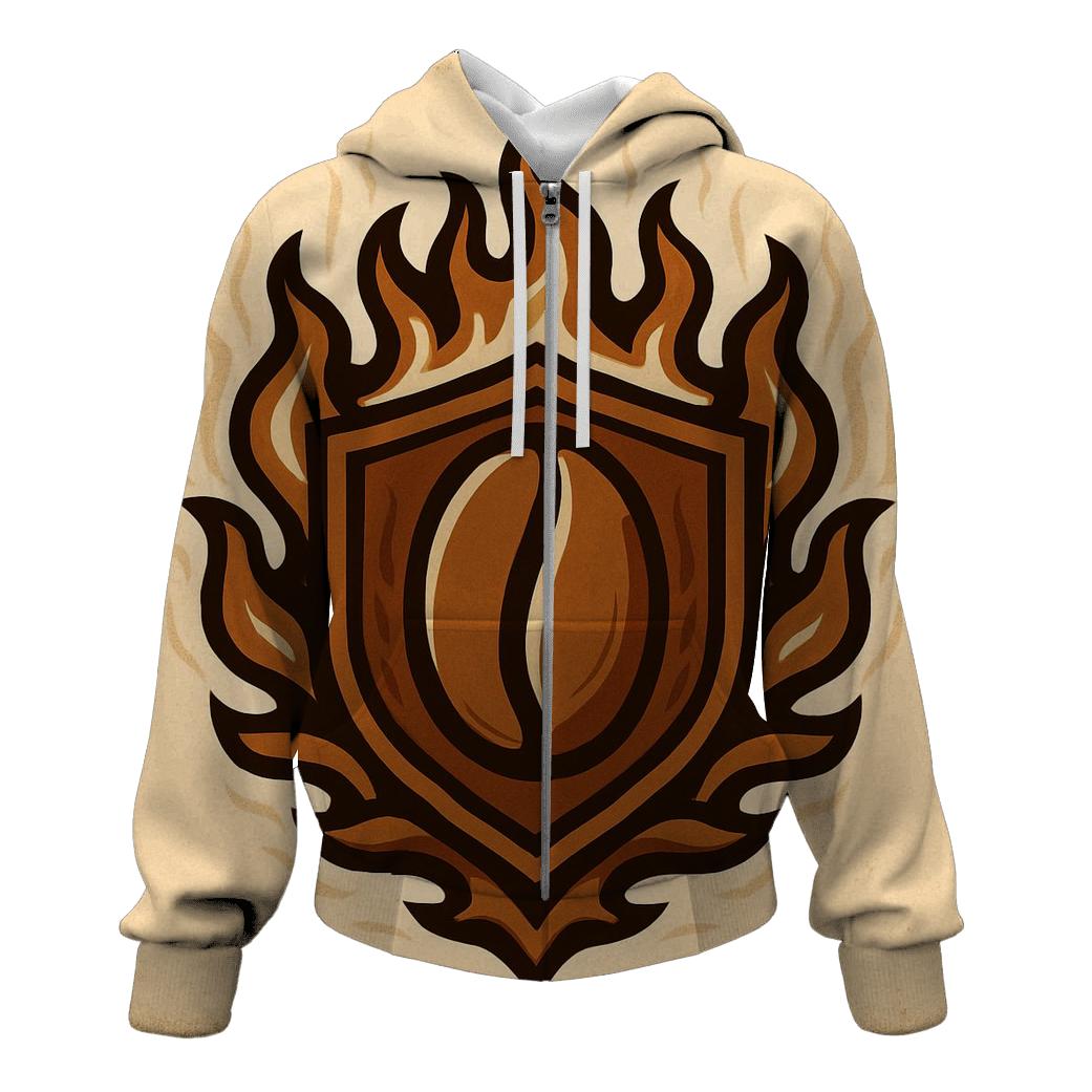 Roaster Flame Crest pullover hoodies