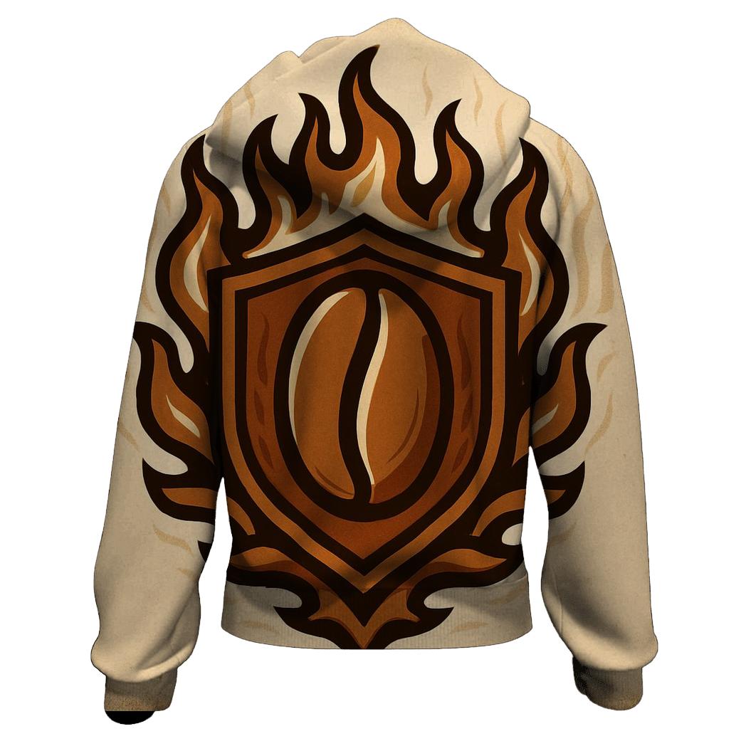 Roaster Flame Crest pullover hoodies