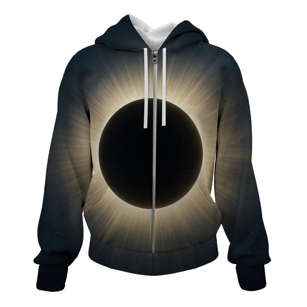 Eclipse Corona Petal Halos hoodie designs