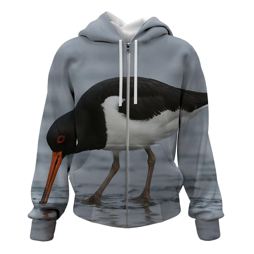 Tideflat Sentinel Oystercatcher pullover hoodies
