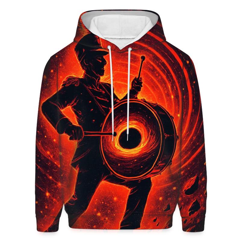 Black Hole Drumline Parade lightweight hoodies