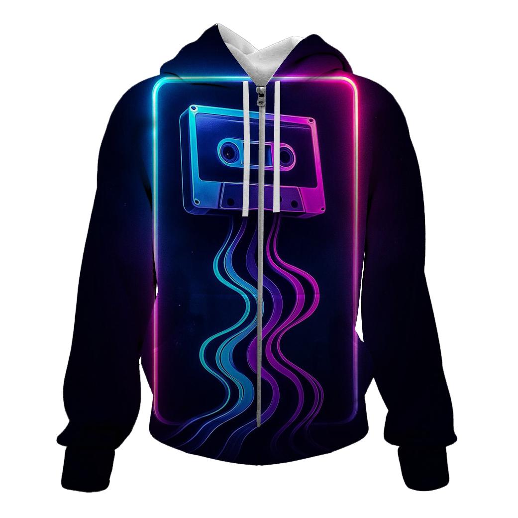 Neon Mixtape Portal hoodie trends
