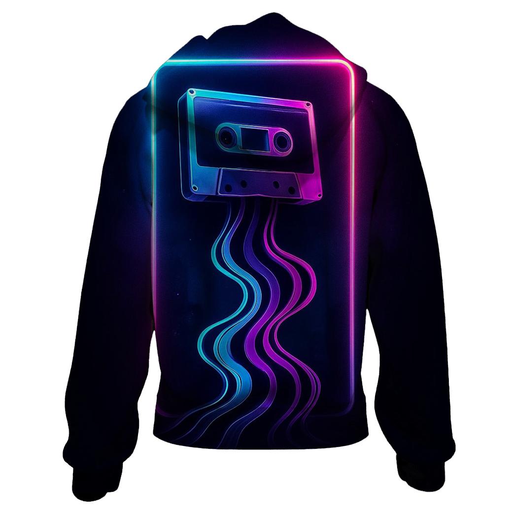 Neon Mixtape Portal hoodie trends