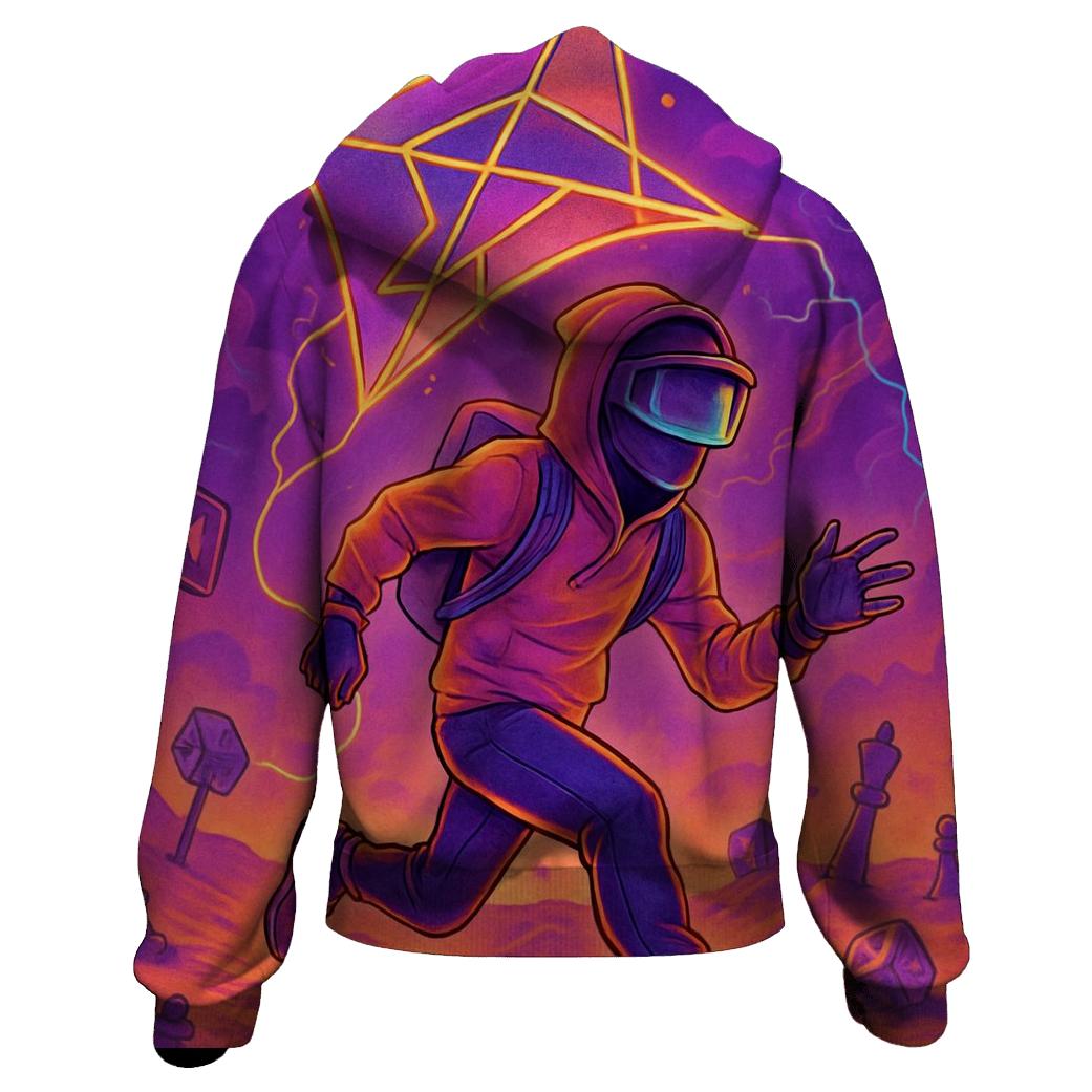 Paradox Kite Over The Neon Dunes hoodie trends