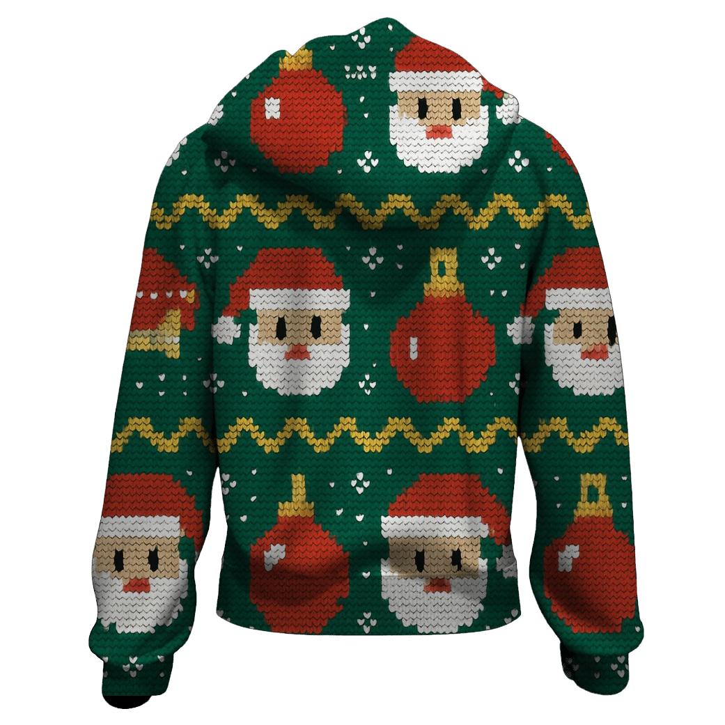 Tinsel Turbo Arcade Knit Design printed hoodies