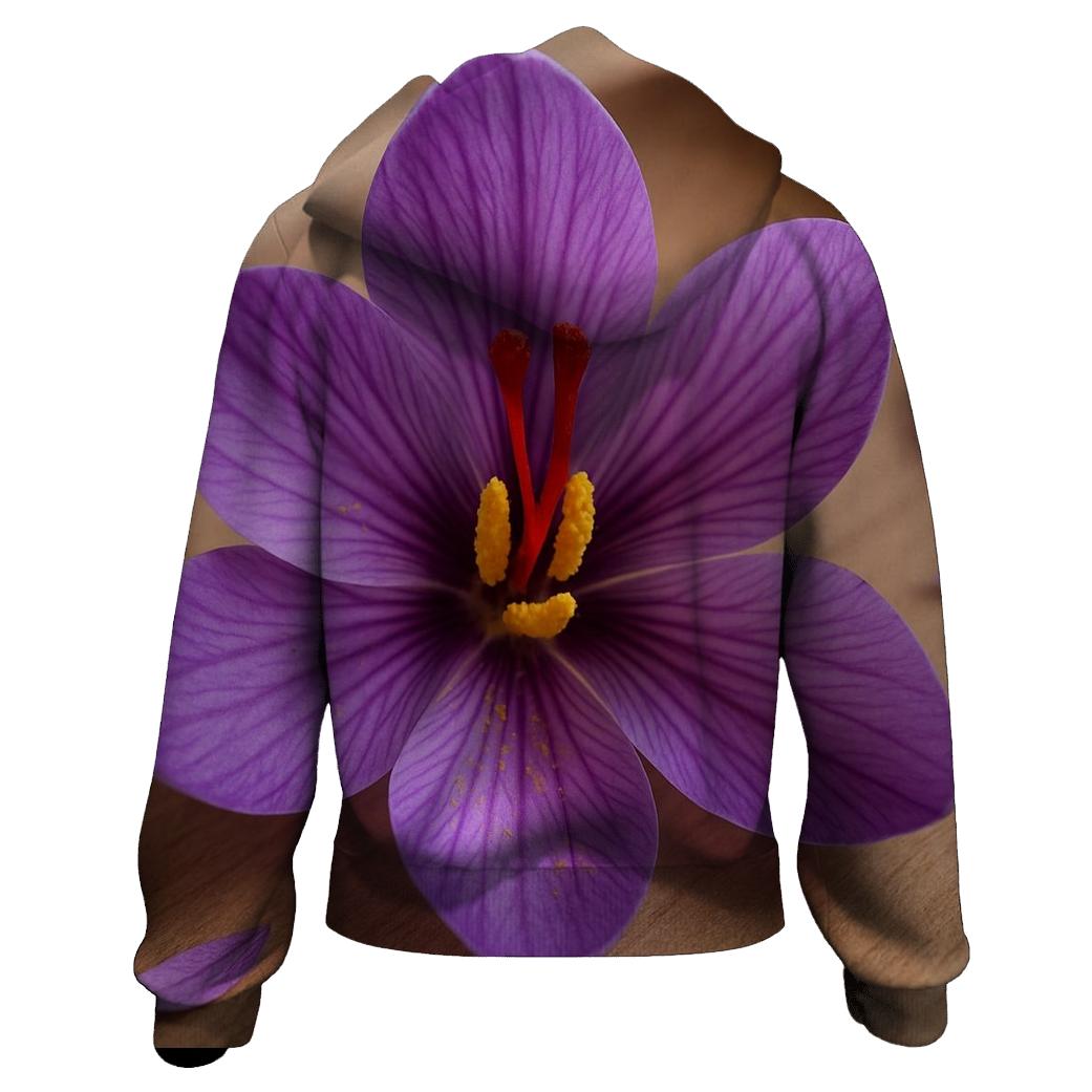 Saffron Crocus Harvest Stigma Detail pullover hoodies