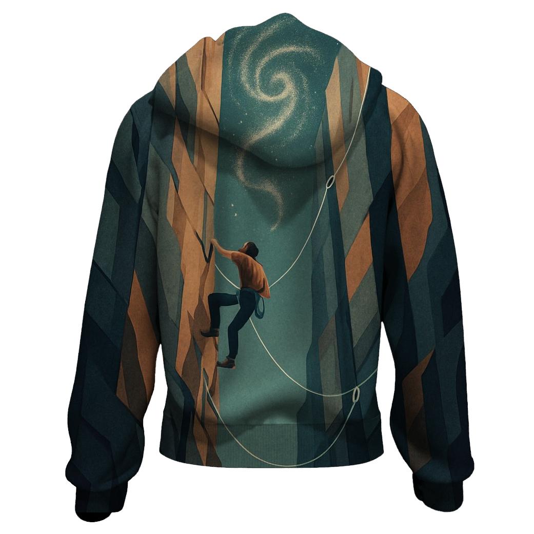 Gravity Well Rock Climbing Study hoodie designs