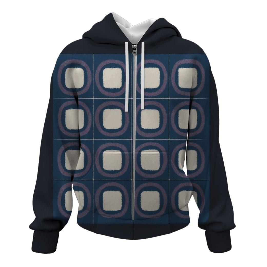Itajime Eclipse Clamp Grid hoodie styles