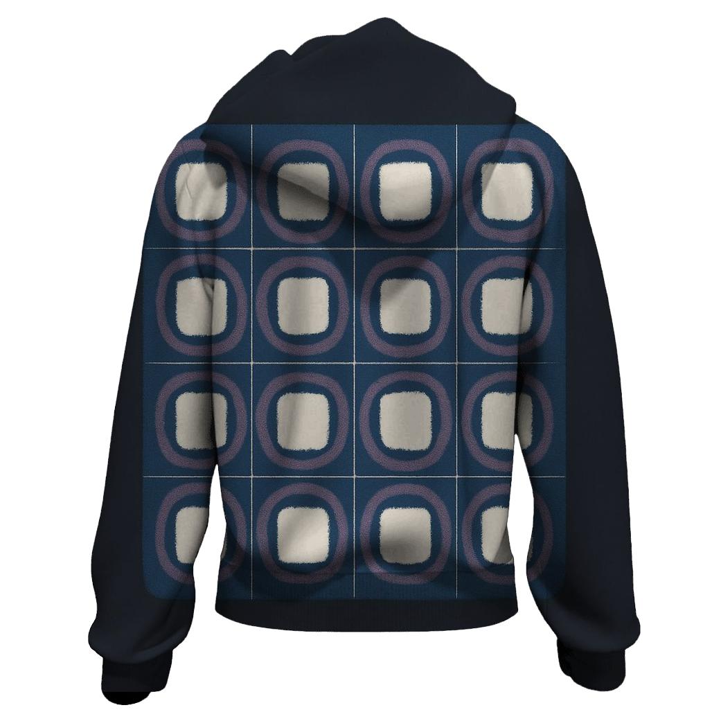 Itajime Eclipse Clamp Grid hoodie styles