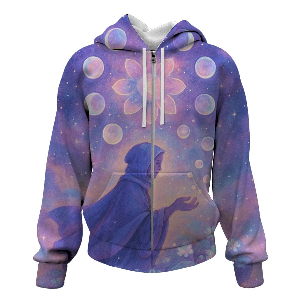 Garden Of Orbiting Glass Moons printed hoodies