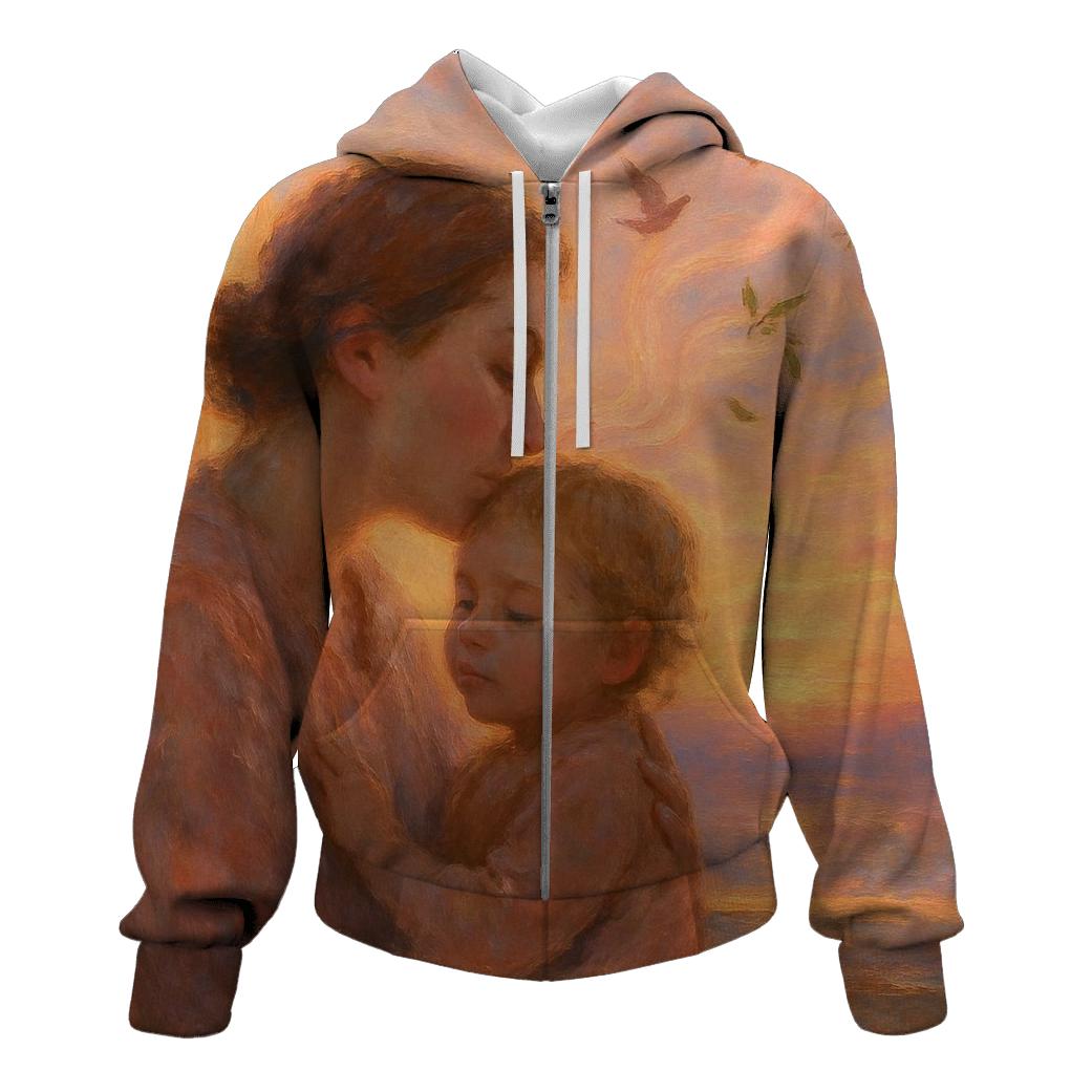 The Name She Whispered Into Dawn A Child Becoming pullover hoodies