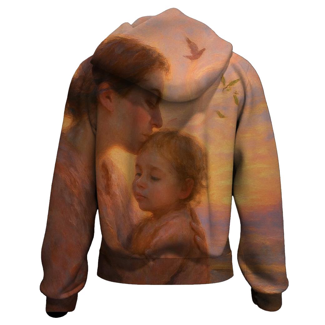 The Name She Whispered Into Dawn A Child Becoming pullover hoodies