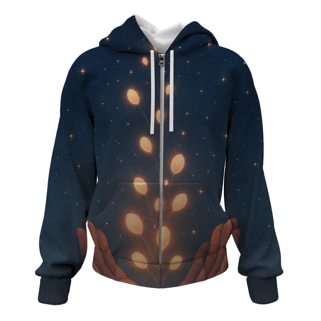 Open Hands Of Starlight Seeds designer hoodies