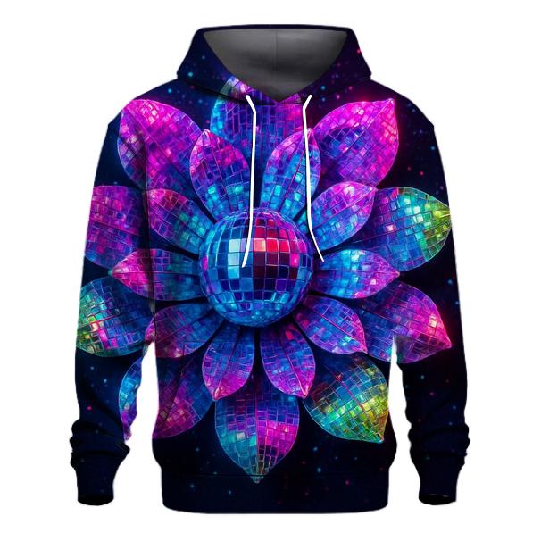 Disco Petal Radiance custom hoodies