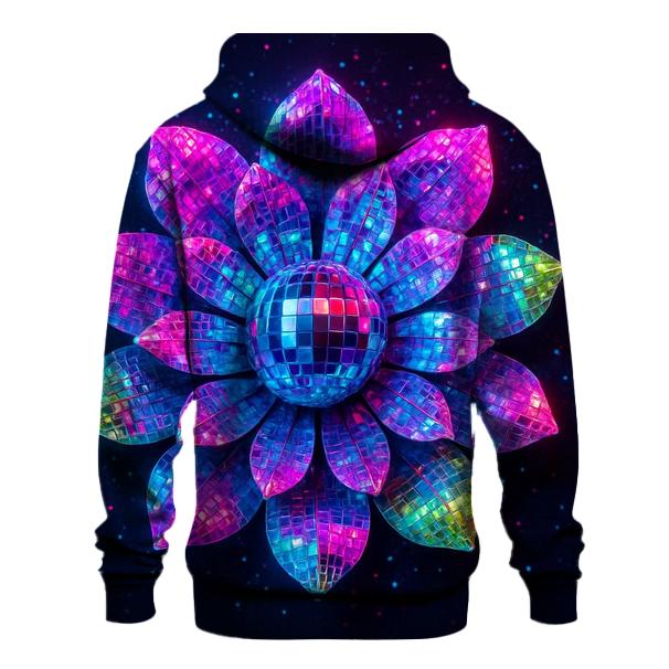 Disco Petal Radiance custom hoodies
